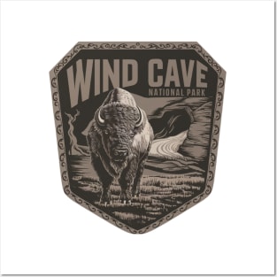 Wind Cave National Park's bison Posters and Art